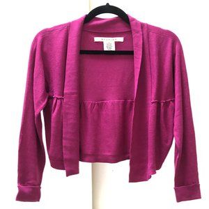 Super Soft Magenta Cardigan by Studio M